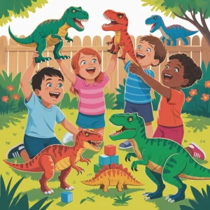 kids love dinosaurs